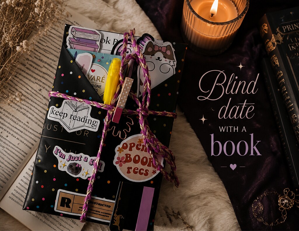 Pachet Blind Date with a Book, varianta neagră