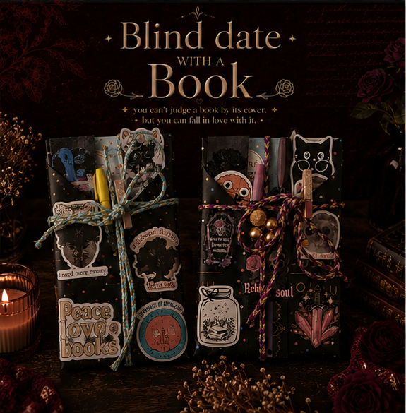 Pachet Double Date with a Book, varianta dark